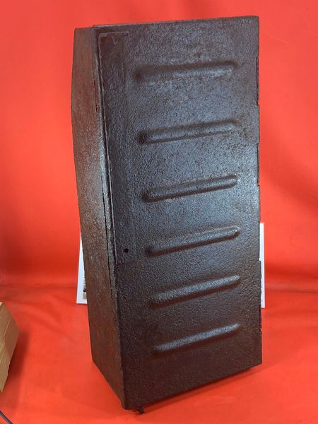 Very rare seat box storage bin from rear area of a British Bren gun carrier [Universal carrier] used by 30 corps recovered near St. Oedenrode the British ground advance in Operation Market Garden,24th-26th September 1944, North of Eindhoven