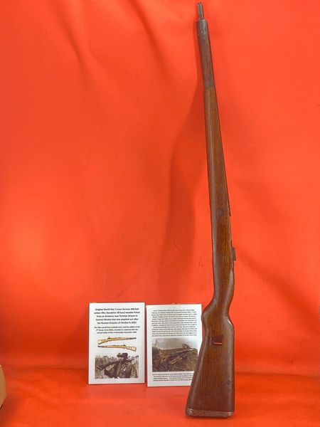 Very rare Original World War 2 issue German K98 bolt action rifle [ Karabiner 98 kurz] wooden frame+metal parts,fantastic condition with number from an Armoury near Pyriatyn Airport in Ukraine that was emptied out after the Russian invasion in 2022.