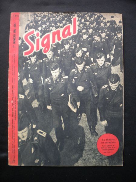 Original German Signal magazine French language issue number 9 dated May 1943 complete nice condition