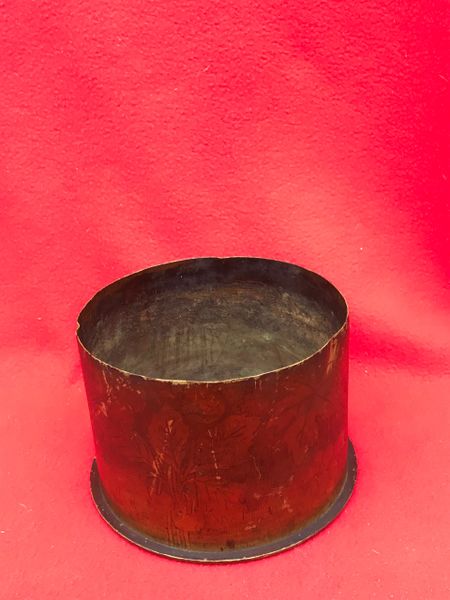 German 15cm schwere howitzer 13 cartridge case which is separated propelling charge,dated December 1916,nice condition trench art flower design found on the Somme battlefield 1916-1918