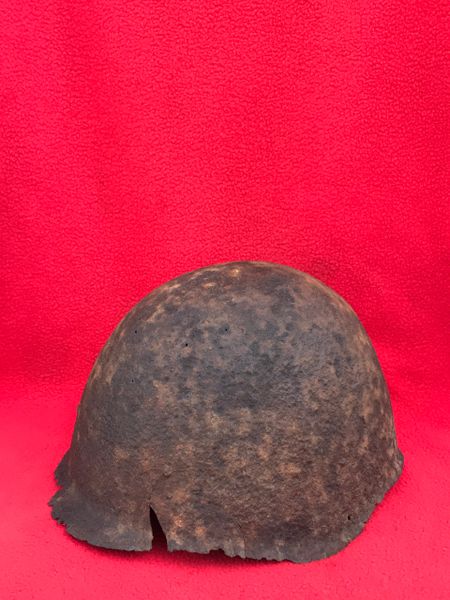 Russian Soldiers SSH40 pattern helmet,relic condition recovered near the village of Plota,south Prokhorovka ware the main tank battle was 12th July 1943,Russia