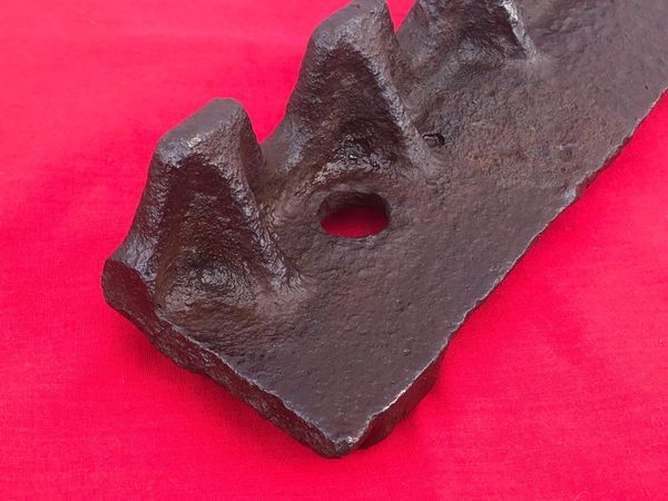 Track Link Ice Cleat Nice Relic Condition Which Is Not Complete Battle Damaged Blown In Half 
