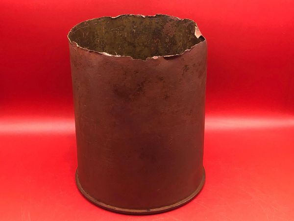 Russian 107mm brass shell case for the M A10/30 field gun in nice relic condition relic recovered in Sevastopol the battlefield of the Crimea 1941-1942 in Russia