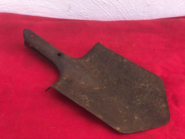 Imperial Russian M14 shovel head used in world war 2 nice solid relic well cleaned recovered recovered in Sevastopol the battlefield of the Crimea 1941-1942 in Russia