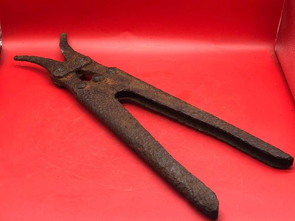 Russian soldiers barbed wire cutters,relic condition recovered in Sevastopol the battlefield of 1941-1942 in the Crimea the Germans last big victory in East