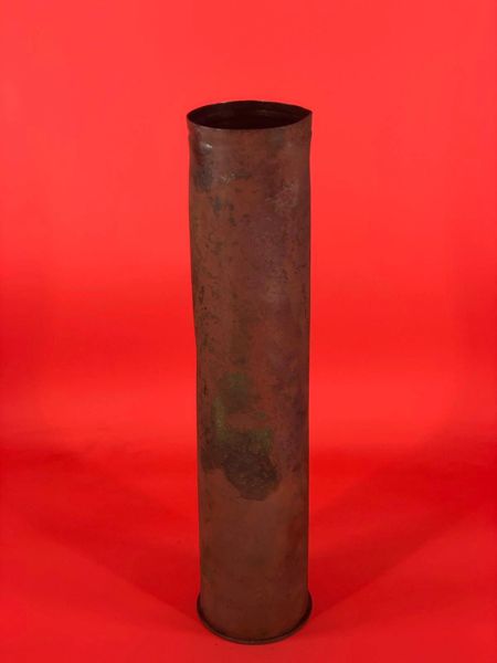 Russian 76.2mm ZIS 3 anti-tank gun brass shell case dated 1943 in very nice solid relic condition lovely brass colour inside recovered from around the village of Plota near Prokhorovka on the battlefield at Kursk 1943 in Russia