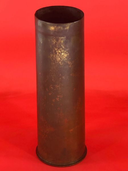 British 18 pounder shell case with all its markings dated 15th May 1917 very nice condition found on the famous Somme battlefield of 1916-1918 this would have been fired during the later battles on the Somme battlefield