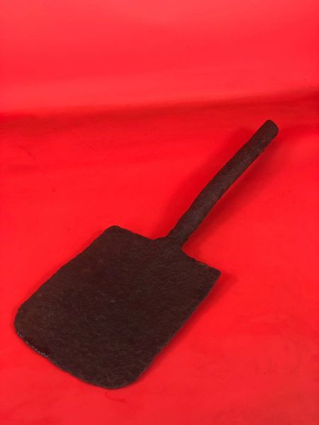Rare German metal handle shovel belonging to soldier of the 46th Panzer Corps recovered near Gnilets attacked by them on 5th July 1943 during the attack on the Kursk salient