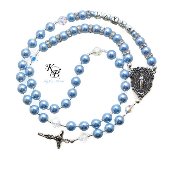 Baby best sale rosary baptism