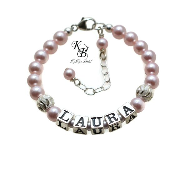 Personalized Initial Bracelet for Kids Baby Bracelet Baby 