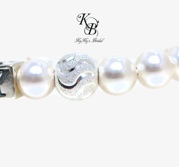 Newborn Baby Bracelet - Little Girl Bracelets - Toddler Girl Bracelet -  Personalized Baby Bracelet - Infant Jewelry - Block Letter Bracelets - Name