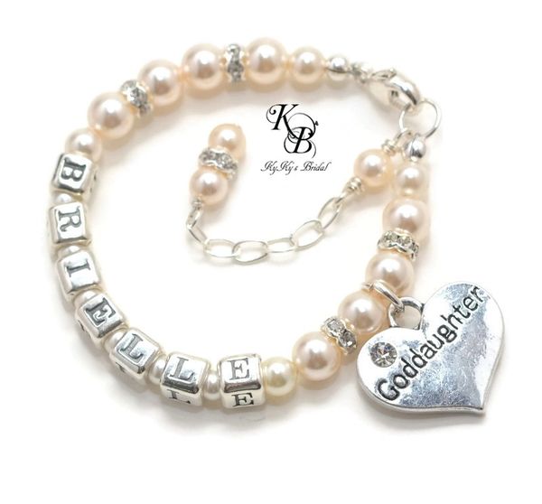 Goddaughter bracelet best sale for baby