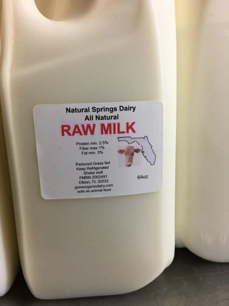 Raw Milk- 1/2 Gallon- Jar Trade