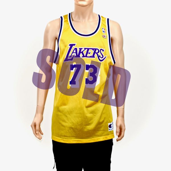 dennis rodman lakers jersey