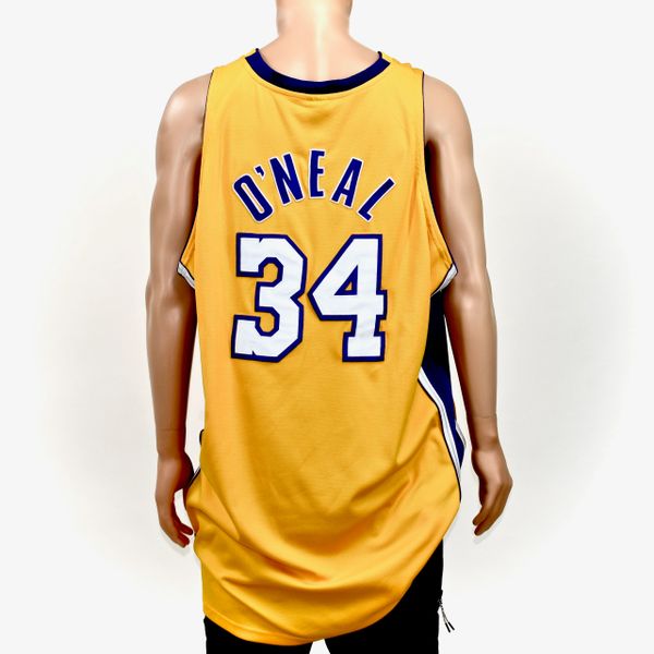 Nike LA Lakers Shaquille O'neal Pro Cut Game Jersey