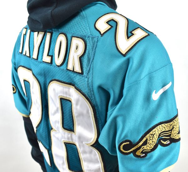 90's Fred Taylor Jacksonville Jaguars Champion NFL Jersey Size 40 Medium –  Rare VNTG