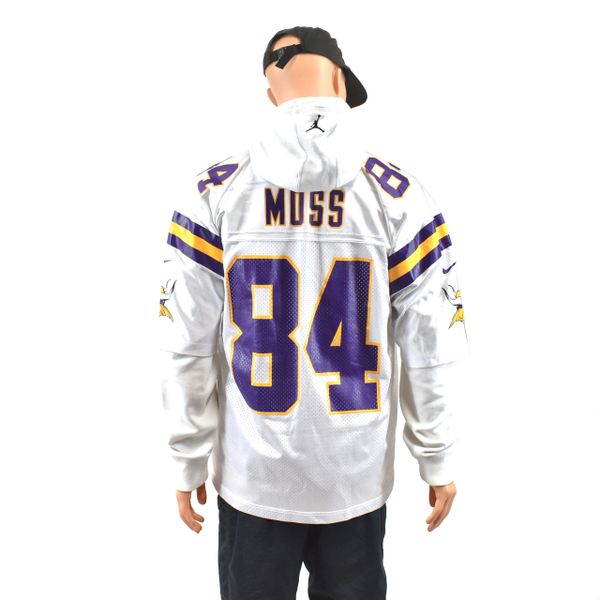 Men's Nike Purple Minnesota Vikings Classic Custom Game Jersey Size: Large