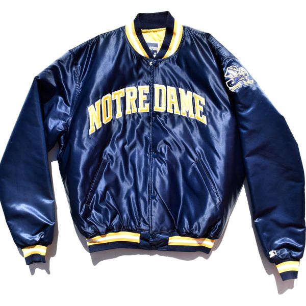 Early 90s Notre Dame Starter Jacket Size XXL NEW | Doctor Funk's ...