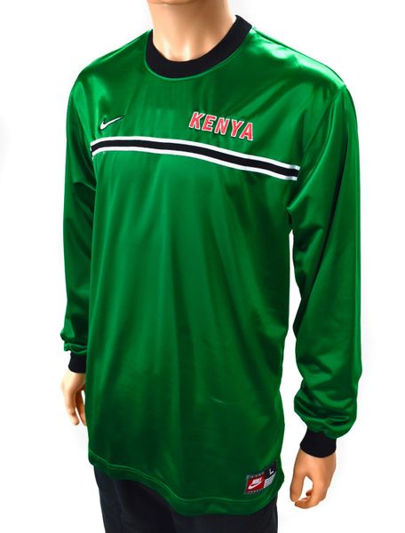 Nike Kenya 1990s Rare Long-Sleeve Soccer Jersey | Doctor Funk's