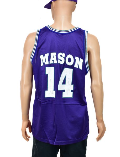 Anthony Mason Charlotte Hornets Champion Jersey Size 48 | Doctor Funk's ...