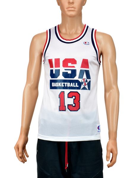 Chris Mullin Dream Team USA Champion jersey Size 36  Doctor Funk's  Gallery: Classic Street & Sportswear