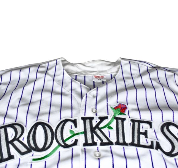 Late 90s Portland Rockies Authentic Game Jersey  Doctor Funk's Gallery:  Classic Street & Sportswear