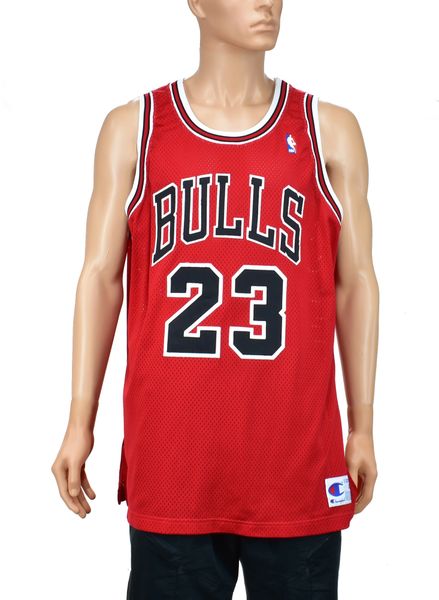 Michael Jordan Chicago Bulls Authentic Champion Jersey | Doctor Funk's ...