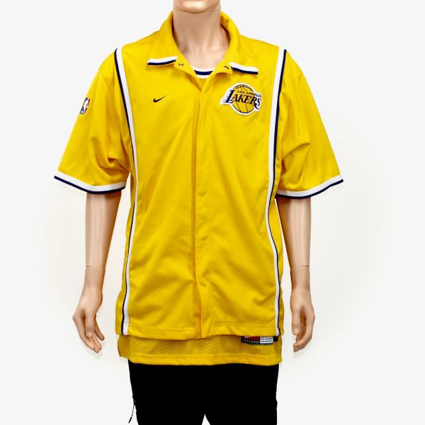 Vintage lakers store warm up jacket