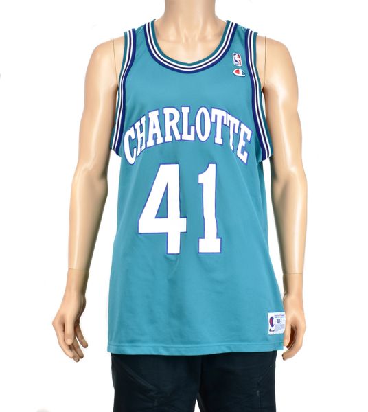 Champion Charlotte Hornets Glen Rice NBA Jersey – TheVaultCT