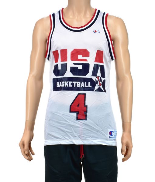 Christian Laettner USA Dream Team Champion Jersey Sz. 40