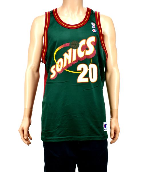 Seattle Supersonics Gary Payton Champion Jersey