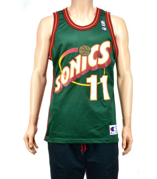 Detlef Schrempf Portland Trailblazers Champion Jersey Sz. 52