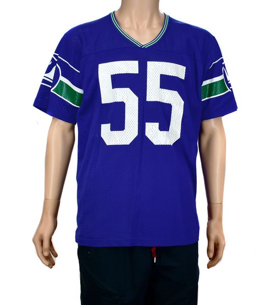 Brian Bosworth Seattle Seahawks Mitchell & Ness Blue Men's Jersey