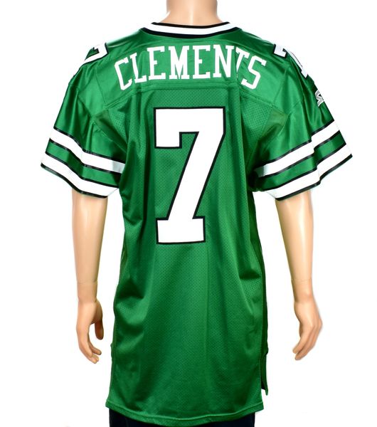 1997 Chuck Clements Authentic Game New York Jets Football Jersey