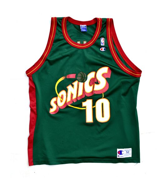 Nate McMillan Seattle Sonics Vintage 90's Nike Made in USA Pro Camps B –  thefuzzyfelt