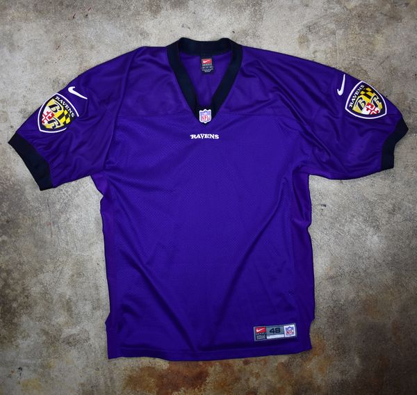 Baltimore Ravens Blank Nike Authentic Game Cut Pro Line Jersey Size 48