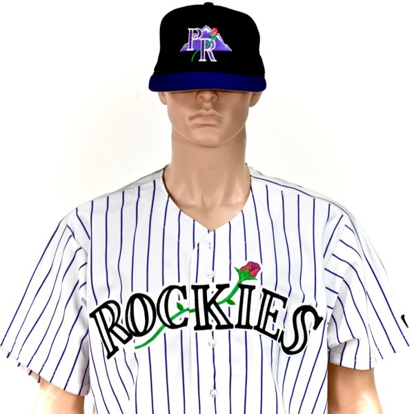 Portland Rockies T-Shirt - Black - Cotton - Small (S) - Royal Retros