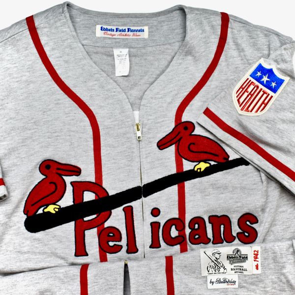 Ebbets Field Flannels New Orleans Pelicans 1936 Road Jersey