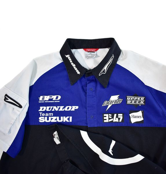 Air Jordan Motorcycle Team Authentic Teknic Pit Crew Shirt, Size ...