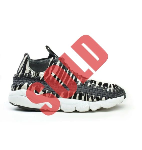 Nike Air Footscape Woven Chukka Zebra Sample w/ Box Sz. 9 | Doctor ...