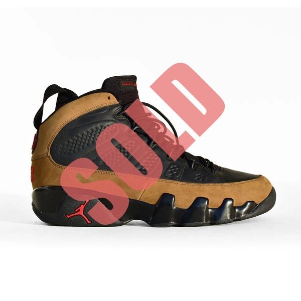 Nike Air Jordan IX Olive Black SAMPLE New Size 9 Doctor Funk s Gallery Classic Street Sportswear