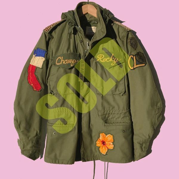 M-65 Alpha Industries OG-107 Custom Patched Military Jacket | Doctor ...