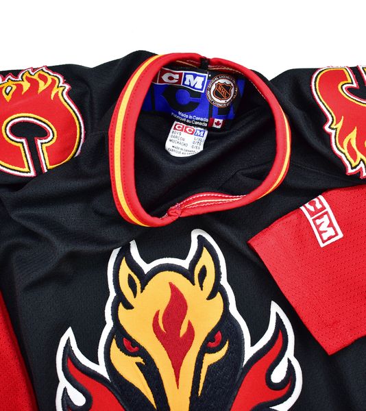 Calgary flames cheap horse head jersey