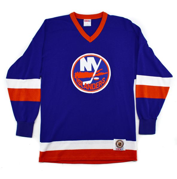 New York Islanders Knit Throwback Sweater CCM Hockey Jersey | Doctor ...