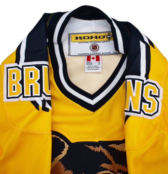 Boston Bruins Koho Authentic Pooh Bear Hockey Jersey Size Medium