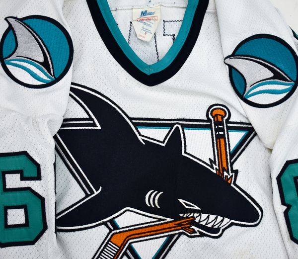 San Jose Sharks Authentic CCM Game Jersey Size Medium | Doctor Funk's ...