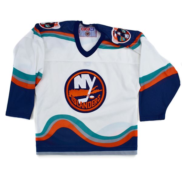 Youth New York Islanders CCM Vintage NHL Jersey Size Youth L/XL