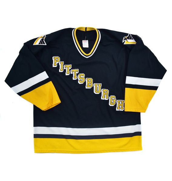 Vintage Pittsburgh Penguins Jersey. Vintage Ccm Hockey Jersey. 