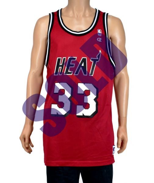 Alonzo Mourning Mitchell and Ness Miami HEAT Authentic Jersey