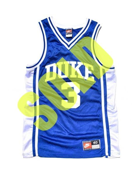 1993 Nike Marty Clark Authentic Duke Basketball Jersey